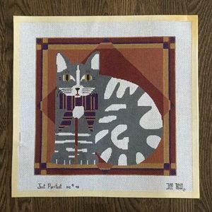 Dee Ross “Just Purrfect” Needlepoint Canvas